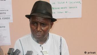 Guinea Bissau Journalist Antonio Nhaga (privat)