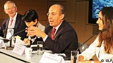 Felipe Calderón, ehem. Präsident Mexikos, beim Global Landscape Forum, Bonn