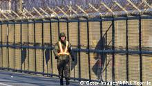 Südkorea Grenzanlage zu Nordkorea