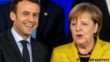 Angela Merkel und Emmanuel Macron 