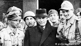 Mussolini i shpëtuar fillimisht nga burgimi nga gjermanët