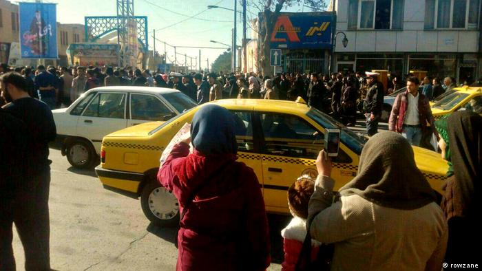 Iran Demonstration in Mashhad (rowzane)