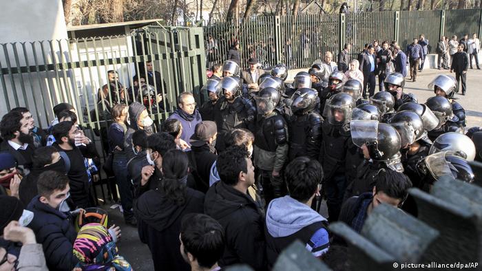 Iran Proteste gegen Regierung in Teheran