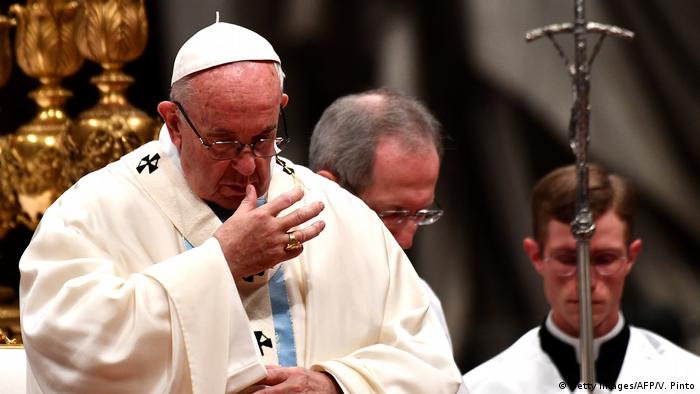 Vatikan Neujahrsmesse (Getty Images/AFP/V. Pinto)