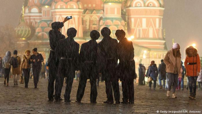 A Praça Vermelha de Moscou, um dos pontos turísticos mais da capital