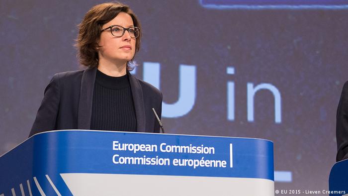 Catherine Ray, Spokesperson for EU Foreign Affairs & Security Policy (EU 2015 - Lieven Creemers)