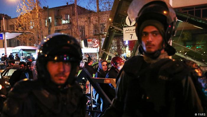 Iran Protest Sicherheitskräfte (FARS)