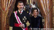 Spanien | Heilige-Drei-Könige-Empfang am spanischen Königshof
