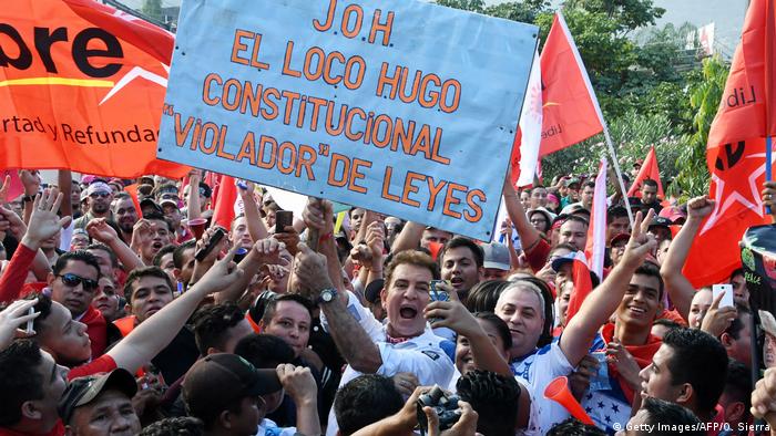 Honduras Proteste (Getty Images/AFP/O. Sierra)