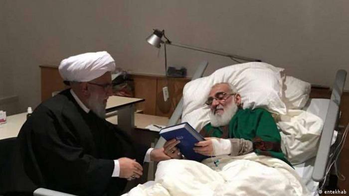 Deutschland Hannover - Mahmud Hashemi Shahrudi im Krankenhaus (entekhab)