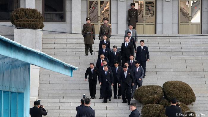 Südkorea Nordkorea Gespräche in Panmunjom (Reuters/Korea Pool)