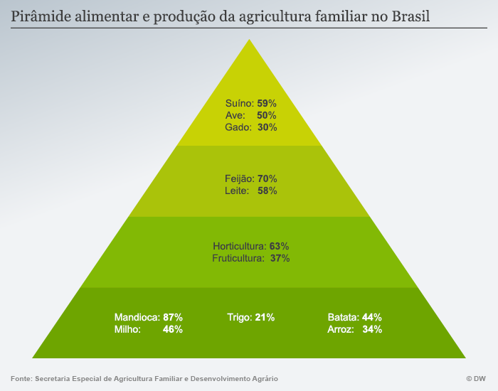 Infografik Ernähungspyramide Brasilien POR