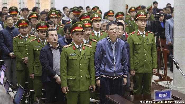 Trinh Xuan Thanh on trial in Hanoi