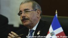 Panama | Präsident der Dominikanischen Republik Danilo Medina während des SICA-Summit