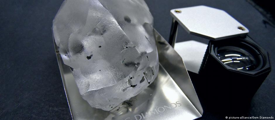 Diamante seria o quinto de maior qualidade encontrado no mundo