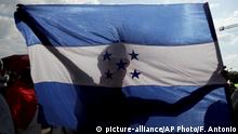 Honduras Tegucigalpa - Protestmarschs zum Präsidentenhaus