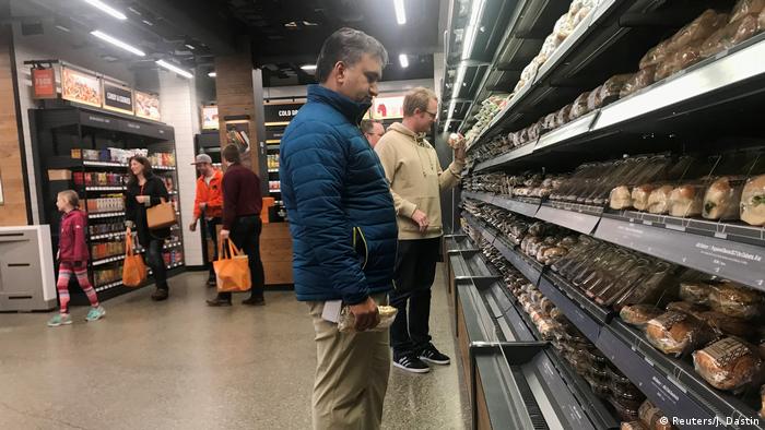 USA Amazon Go Store in Seattle - Supermarkt ohne Kassen (Reuters/J. Dastin)