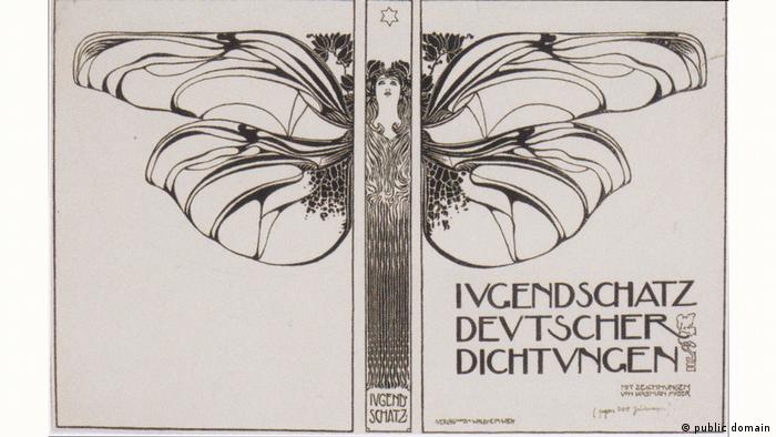Kolo Moser - Einbandsentwurf - 1897 (public domain)
