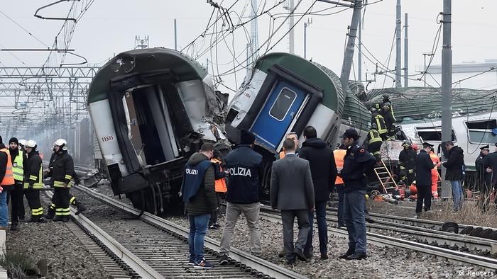 Italien Mailand Zugunglück (Reuters)