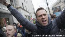 Russischer Oppositionsführer Alexei Navalny