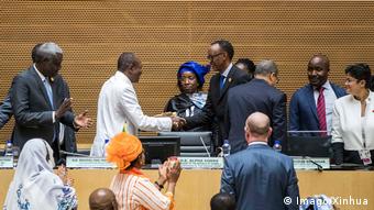 Gipfel Afrikanische Union in Addis Abeba (Imago/Xinhua)