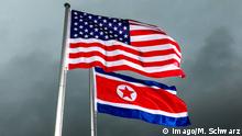 Flaggen USA Nordkorea