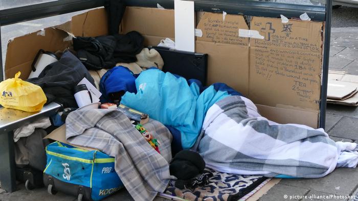 UK Obdachlos (picture-alliance/Photoshot)