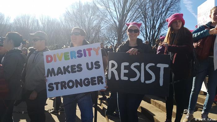 USA - Women's March 2018 Washington DC (DW/R. Kalus)