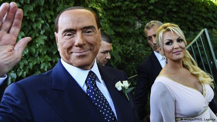 Silvio Berlusconi, de 82 años, y Francesca Pascale, de 32, con quien convive desde 2011.