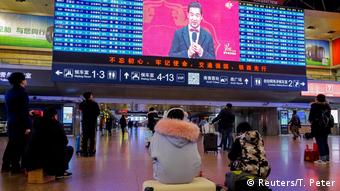 CCTV Fernseh-Gala zum chinesischen Neujahr (Reuters/T. Peter)