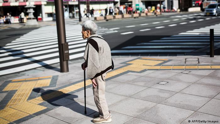 Symbolbild ältere Menschen in Japan (AFP/Getty Images)