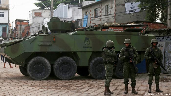 Brasilien Militär übernimmt Kontrolle in Rio de Janeiro (Reuters/P. Olivares)