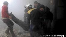 Syrien, Luftangriffe auf syrisches Rebellengebiet Ost-Ghuta