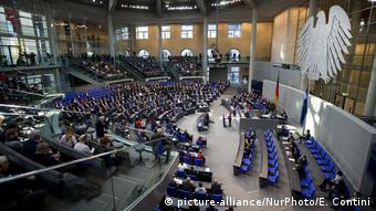 Sesión del Bundestag en Berlín.