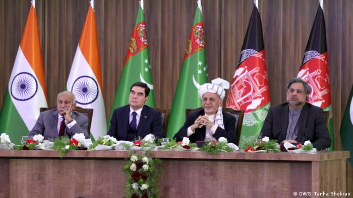 Afghanistan TAPI - Treffen von Politiker aus Afghanistan, Turkmenistan, Pakistan und Indien (DW/S. Tanha Shokran)