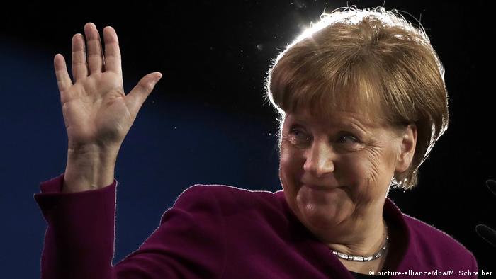 Angela Merkel CDU Bundesparteitag (picture-alliance/dpa/M. Schreiber)