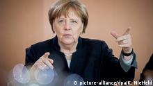 Bundeskanzlerin Angela Merkel Kabinettssitzung