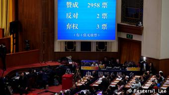 China Nationaler Volkskongress 2018 in Peking (Reuters/J. Lee)