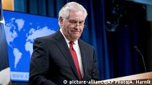 USA Entlassung Außenminister Rex Tillerson PK in Washington