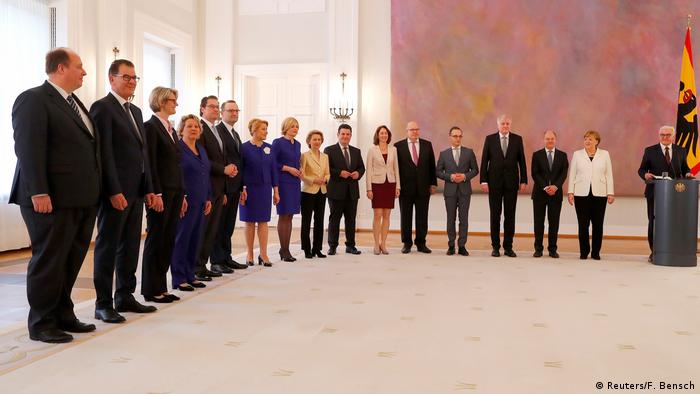 Deutschland Ernennung des neuen Bundeskabinetts (Reuters/F. Bensch)