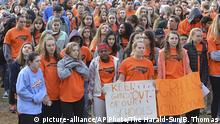 USA - Schülerprotest gegen Waffengewalt 