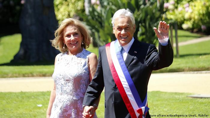 Amtsübernahme von Chiles Präsident Pinera (picture-alliance/dpa/Agencia Uno/L. Rubilar)