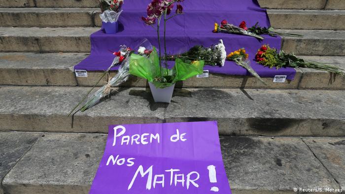 Flowers are seen before the wake of councilwoman Marielle Franco, 38, who was shot dead, in Rio de Janeiro (Reuters/S. Moraes)