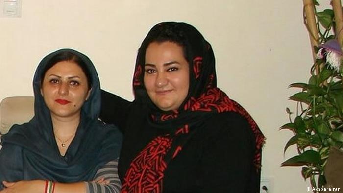 Kolrokh Araie und Atena Daemi (Akhbareiran)