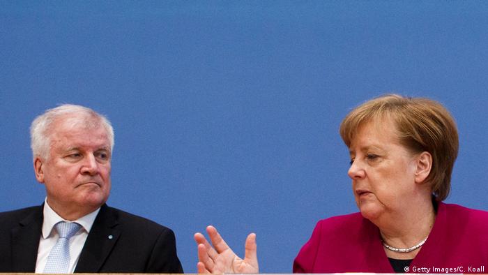 Angela Merkel CDU und Horst Seehofer CSU (Getty Images/C. Koall)