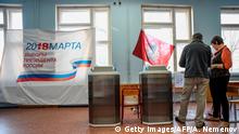 Wahlen Russland 2018 - Wahlstation