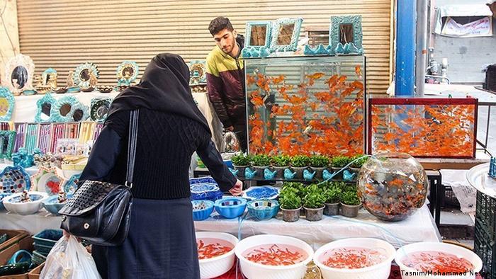 حال و هوای بازار گرگان در آستانه نوروز.