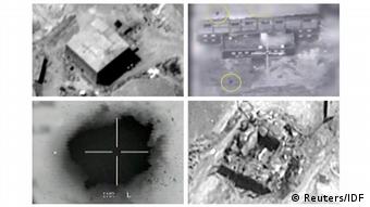 تصاویر بمباران رآکتور اتمی سوریه توسط جنگنده‌های اسرائیلی