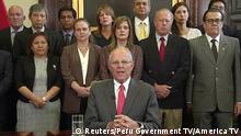 Peru Präsident Pedro Pablo Kuczynski tritt zurück