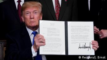 USA Washington - Donald Trump verhängt Strafzölle gegen China (Reuters/J. Ernst)